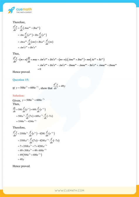 Class 12 Maths Exercise 5.2 Question 7 的图像结果