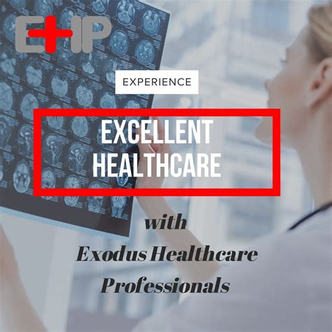 Exodus Healthcare Professionals on LinkedIn: #healthcareexcellence # ...