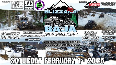 BLIZZARD BAJA 2025, 161 Lake Tarleton Rd Rte 25C, Warren, NH, United ...