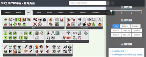 Grasshopper 工具组件查询页面使用指南 - 哔哩哔哩
