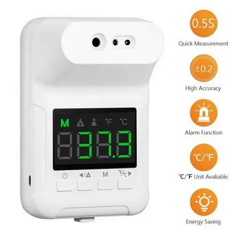 Wall Mount IR Thermometer - Infrared Wall Mount Thermometer Thermal ...