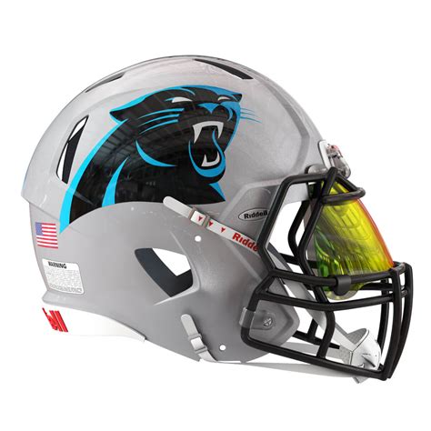 Riddell Speed Helmet Carolina Panthers - 3D Model by sta_84