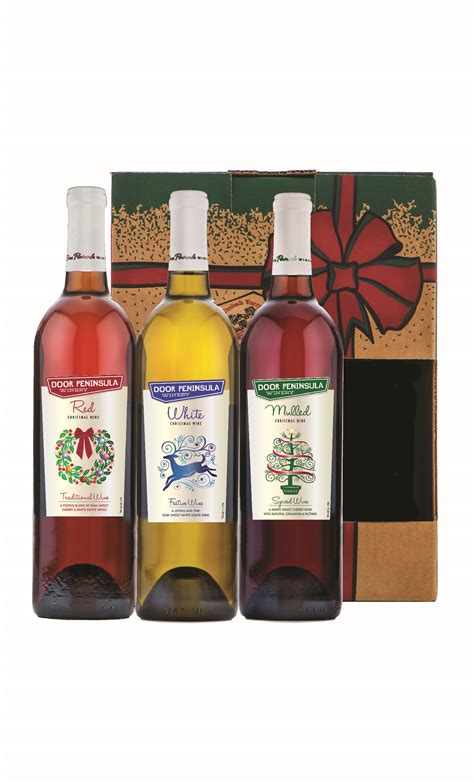 Christmas Wine 3-Pack – Door Peninsula Winery