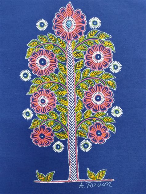 Tree of Life Rogan Art | Home Decor Painting | Memeraki.com