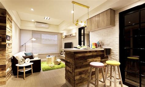 53平米质朴日式风格一室一厅房子装修效果图-郑州装修-郑州房天下