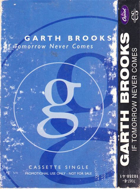 Garth Brooks - If Tomorrow Never Comes (1996, Cassette) | Discogs
