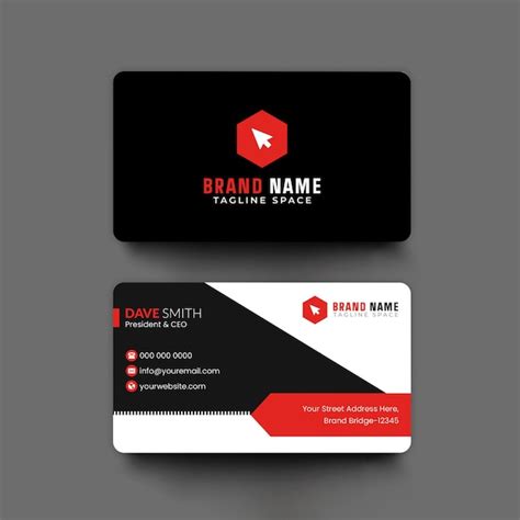 Create Business Card Template 的图像结果