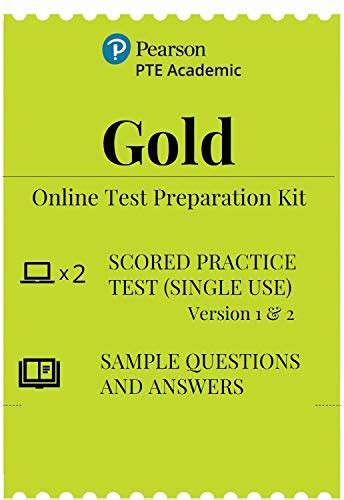 PTE Academic Gold Test Preparation Kit | Online | 2 Scored Practice ...
