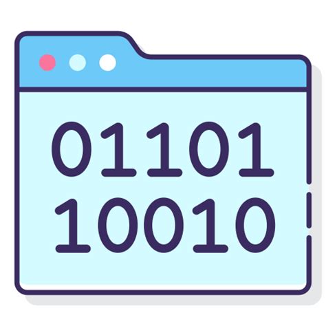 Binary code - Free web icons
