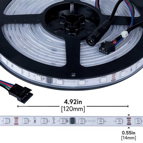 Addressable Color Chasing LED Strip Light Kit 的图像结果
