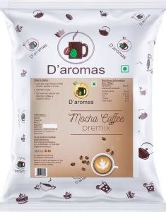 D'aromas Mocha Coffee Powder Instant Coffee 500g|Flavoured Coffee|Rich ...