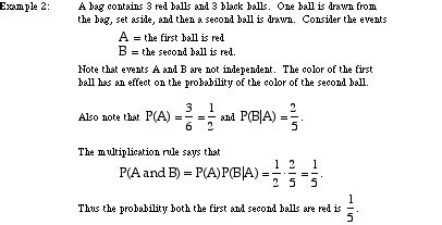 Image result for Probability Multiplication Rule Constant