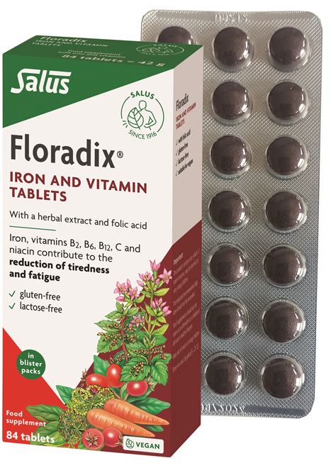 Floradix Iron Tablets - Floradix | Salus | UK