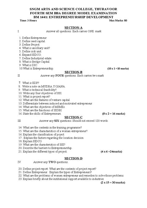 EDP NEW 2019 - Edp notes - SNGM ARTS AND SCIENCE COLLEGE, THURAVOOR ...