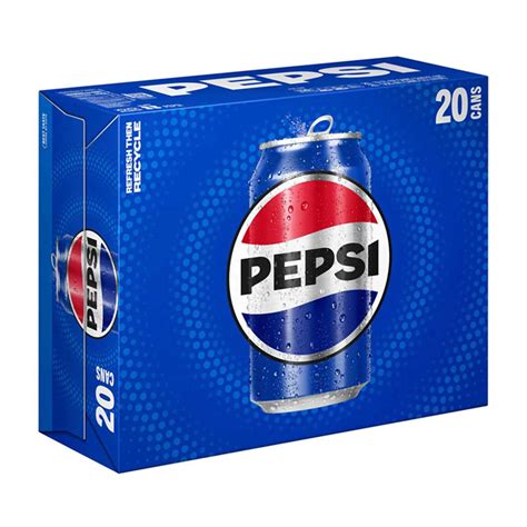 Buy Pepsi Cola Soda, 12 fl oz Cans, 20 pk from Dollar General - available