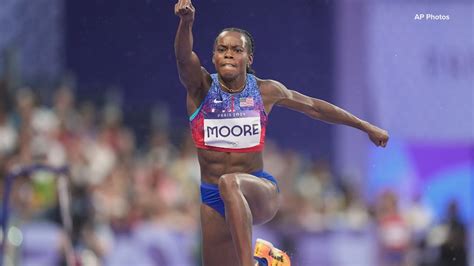 Did Jasmine Moore win a medal in the Triple Jump Final? | wfaa.com