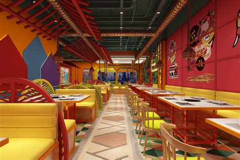 一个餐饮服务公司产品体验区|空间|室内设计|CPMise - 原创作品 - 站酷 (ZCOOL)