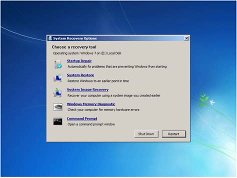 Image result for What Is Windows Recovery Environment