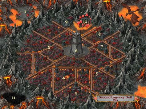 Second layer of hell | Inkarnate - Create Fantasy Maps Online
