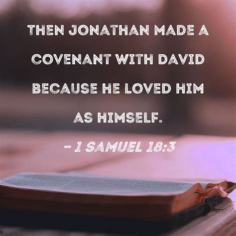 Loyalty Between David And Jonathan