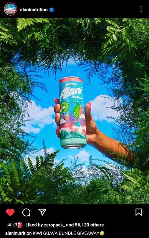 Kiwi Guava announced to be the newest Alani Nu Flavor. Website April 7 ...