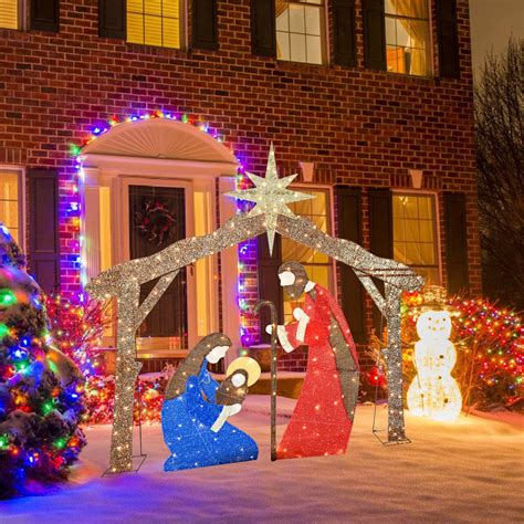 Nativity Scene Outdoor Christmas Decorations