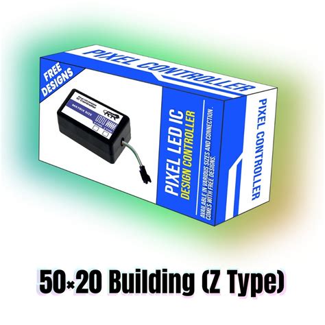Pixel LED IC Controller for Building Z Type 50×20 – 30+ Dynamic Effect ...