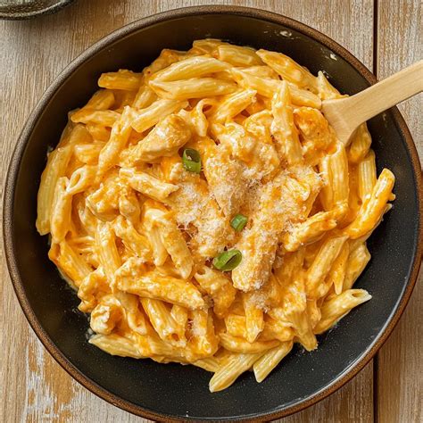 Buffalo Chicken Alfredo Pasta - Simply Made at Home - Easy Homemade ...