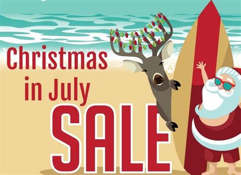christmas in july business ideas