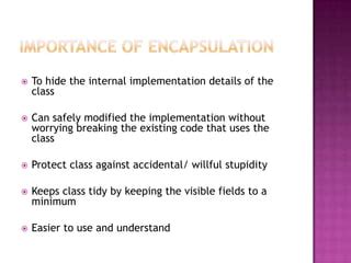 Encapsulation Tutorials 的图像结果
