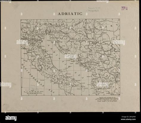Adriatic , Adriatic Sea Region, Maps Norman B. Leventhal Map Center ...