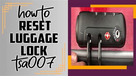 Lost Code Master Lock Tsa007 3-Digit 的图像结果