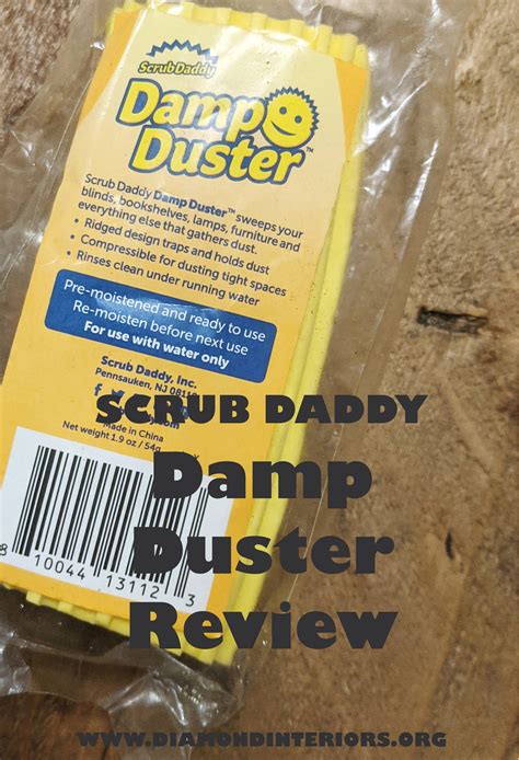 Scrub Daddy Damp Duster Review - DIAMOND INTERIORS