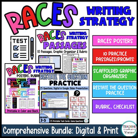 RACES Writing Strategy: 1 Powerful Solutions For Text Dependent Questions