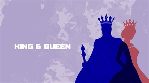 Download Silhouettes Of King And Queen Wallpaper | Wallpapers.com