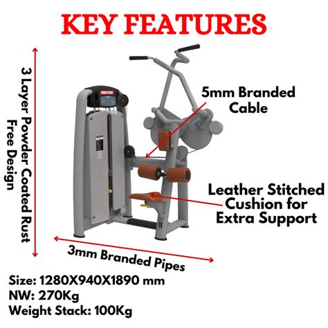 Luxury Pull Down Gym Machine - ER-49 – EnergieFitness