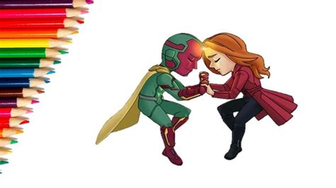 Image result for Wanda Vision Drawing