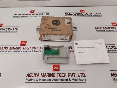 Allen Bradley/Rockwell 1769-ecl Compactlogix Left End Cap/Terminator ...