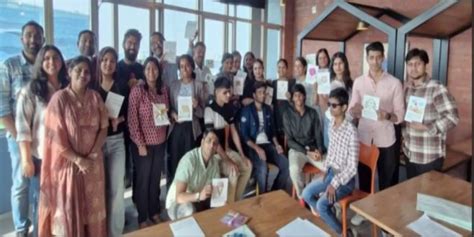 K Raheja Corp Volunteers Craft Braille Cards for the Visually Impaired