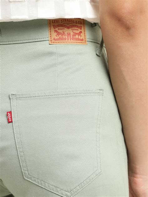 Women's Green Mile High Wide Leg Fit High Rise Jeans – Levis India Store