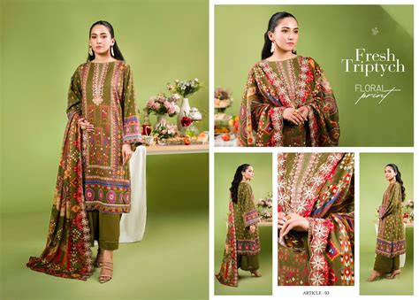 Rang-e-Haya Spring/Summer Lawn – D-03 – YourLibaas
