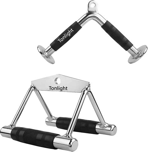 Buy Tonlight® Sports solid Rowing handle V Bar Cable Attachment, Home ...