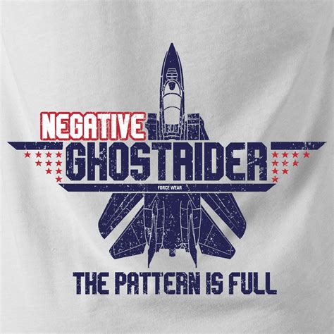 NEGATIVE GHOST RIDER T-Shirt | Military | Veteran | Force Wear