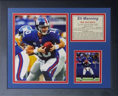 Legends Never Die Eli Manning Home Collage Photo Frame, 11" x 14 ...