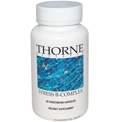 Buy Thorne Research Stress B-Complex 60 VCaps Online - Megavitamins ...