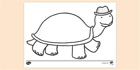 Tortoise Colouring Sheet | Colouring Sheets
