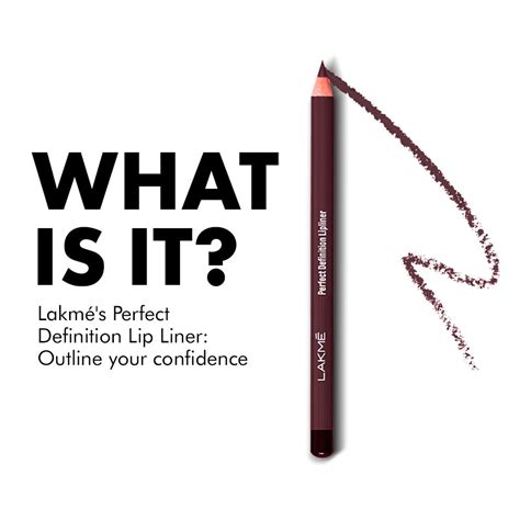 Lakmē Perfect Definition Lip Liner-Black Currant – Fetch N Buy