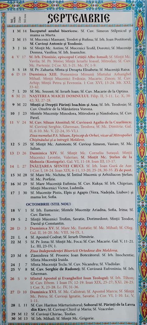 Bildergebnis für calendar ortodox 2023