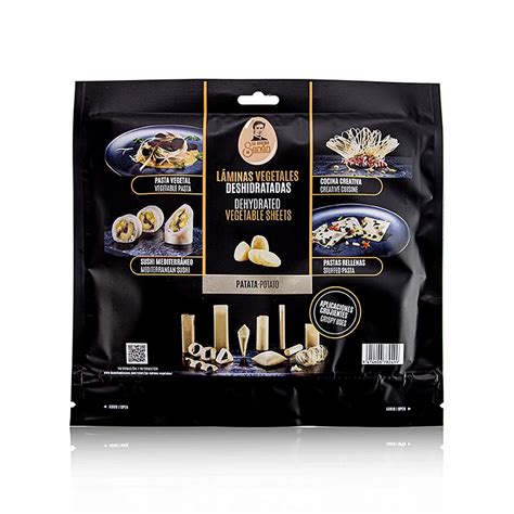Vegetariske spiselige papir kartofler, La Cocina de Senen, 220 g, 10 ...