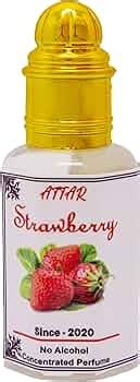 Strawberry Fresh Fragrance Perfume oil 100% Alcohol Free Long Lasting ...
